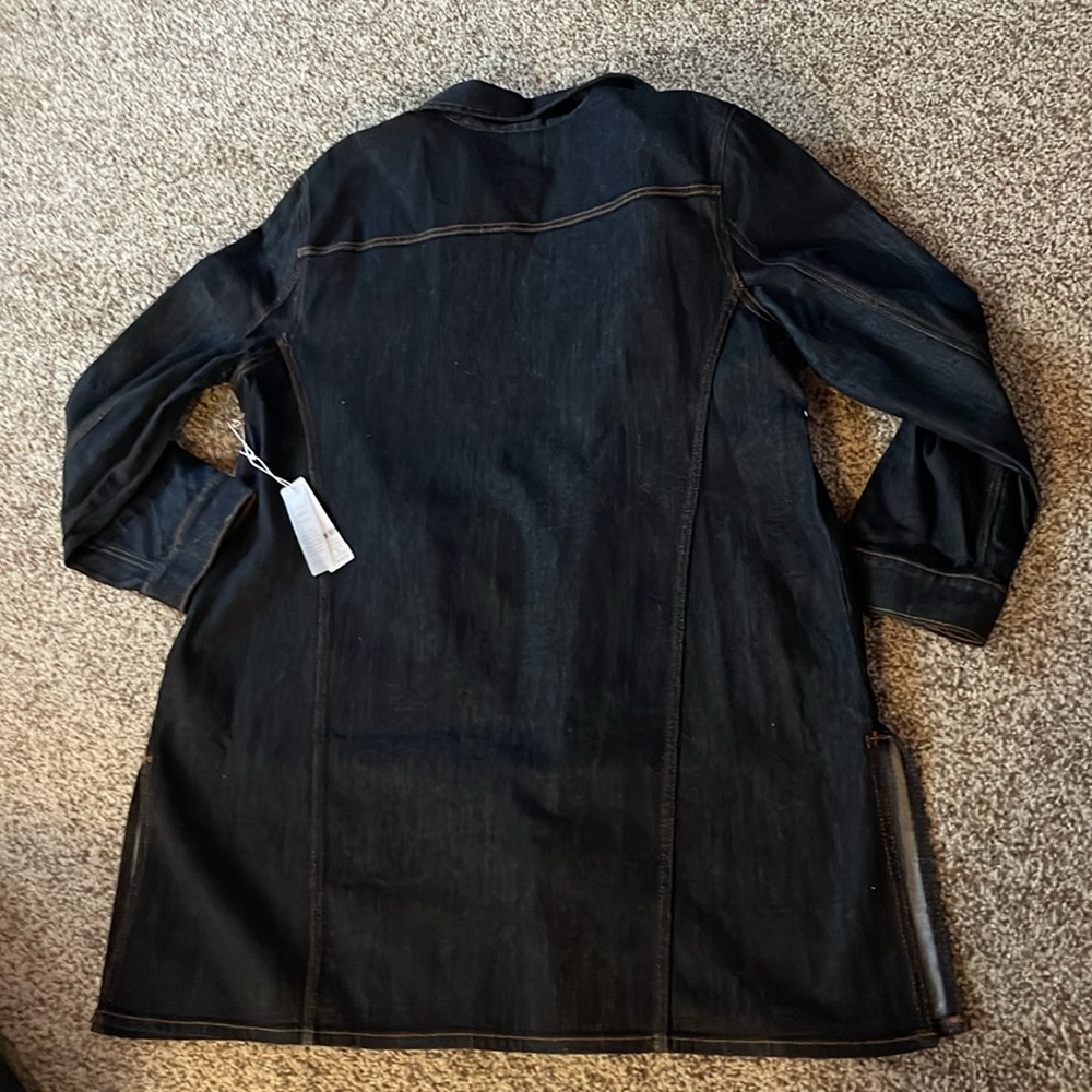 Chico’s Midi Denim Jacket - Picture 9 of 9